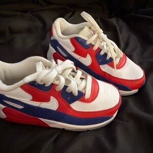 Kids Red & Blue Nike Air Max